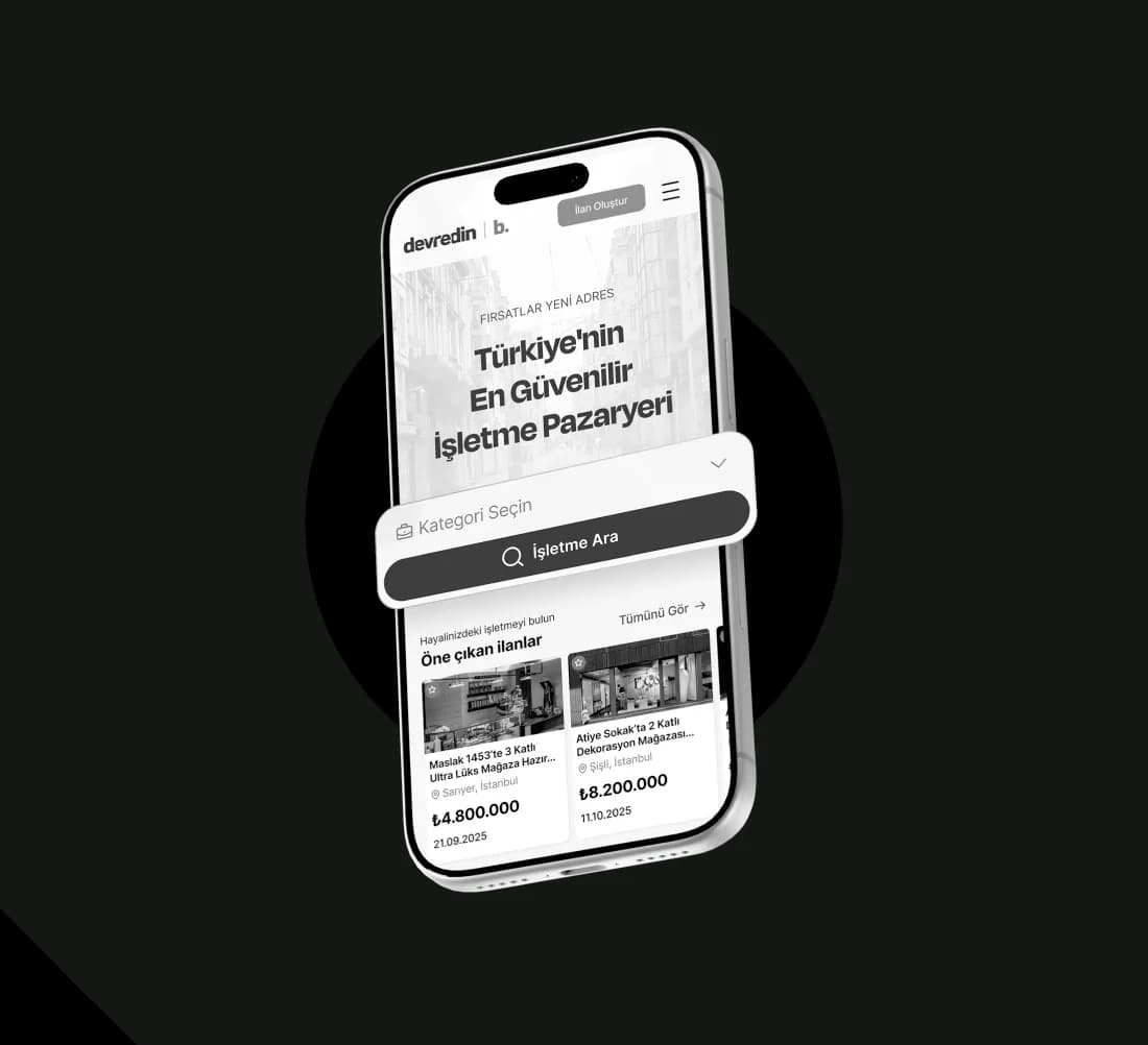 Devredin website design by agend